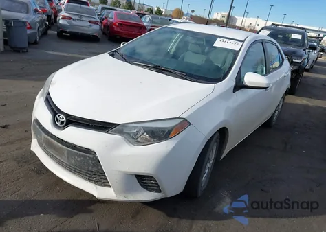 2016 Toyota Corolla L из США, поврежденный, VIN 5YFBURHE9GP519081